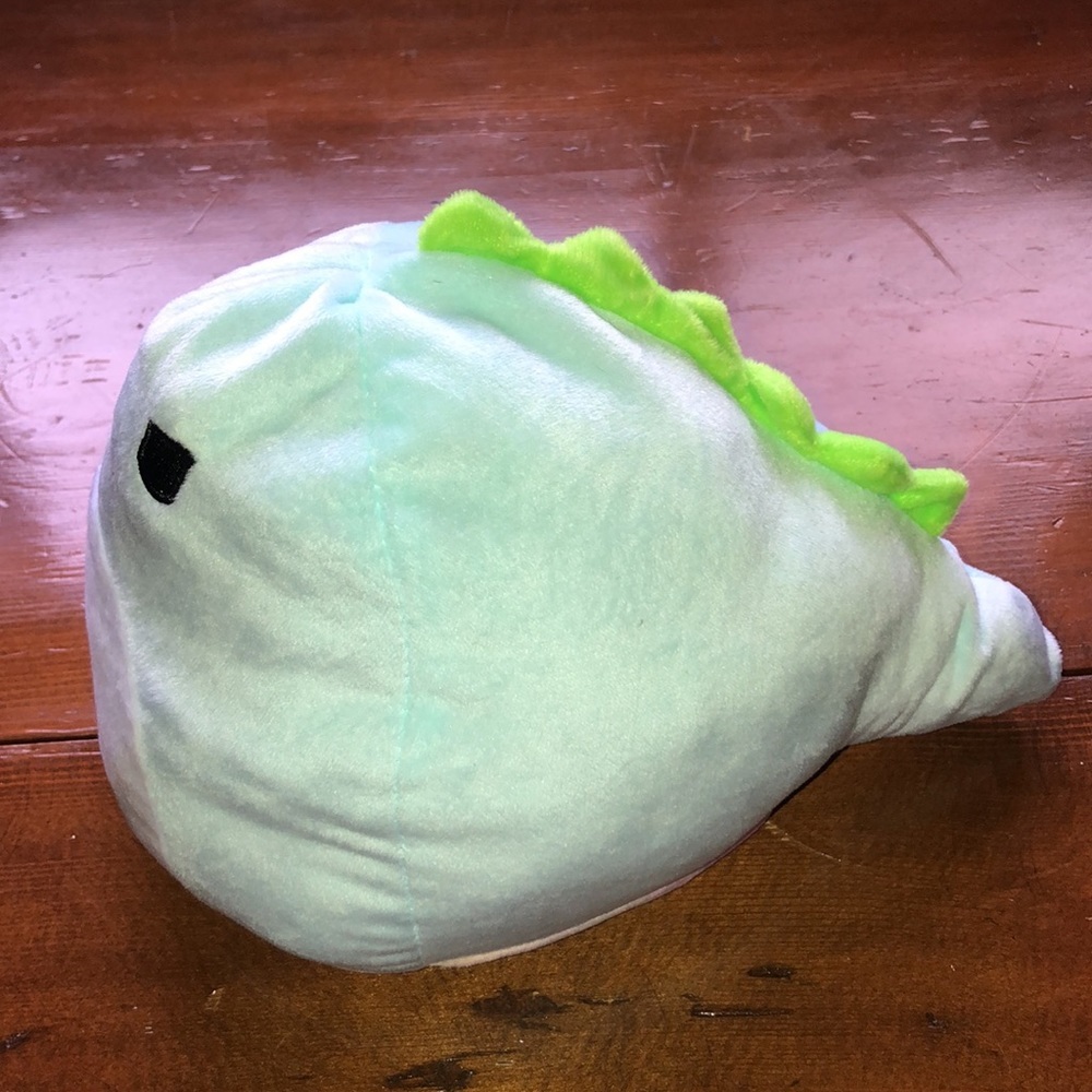 Squishmallows Dinosaur 7” Plush Pastel Tie Dye Happy & Light Blue Mad Gr… - Picture 8 of 10